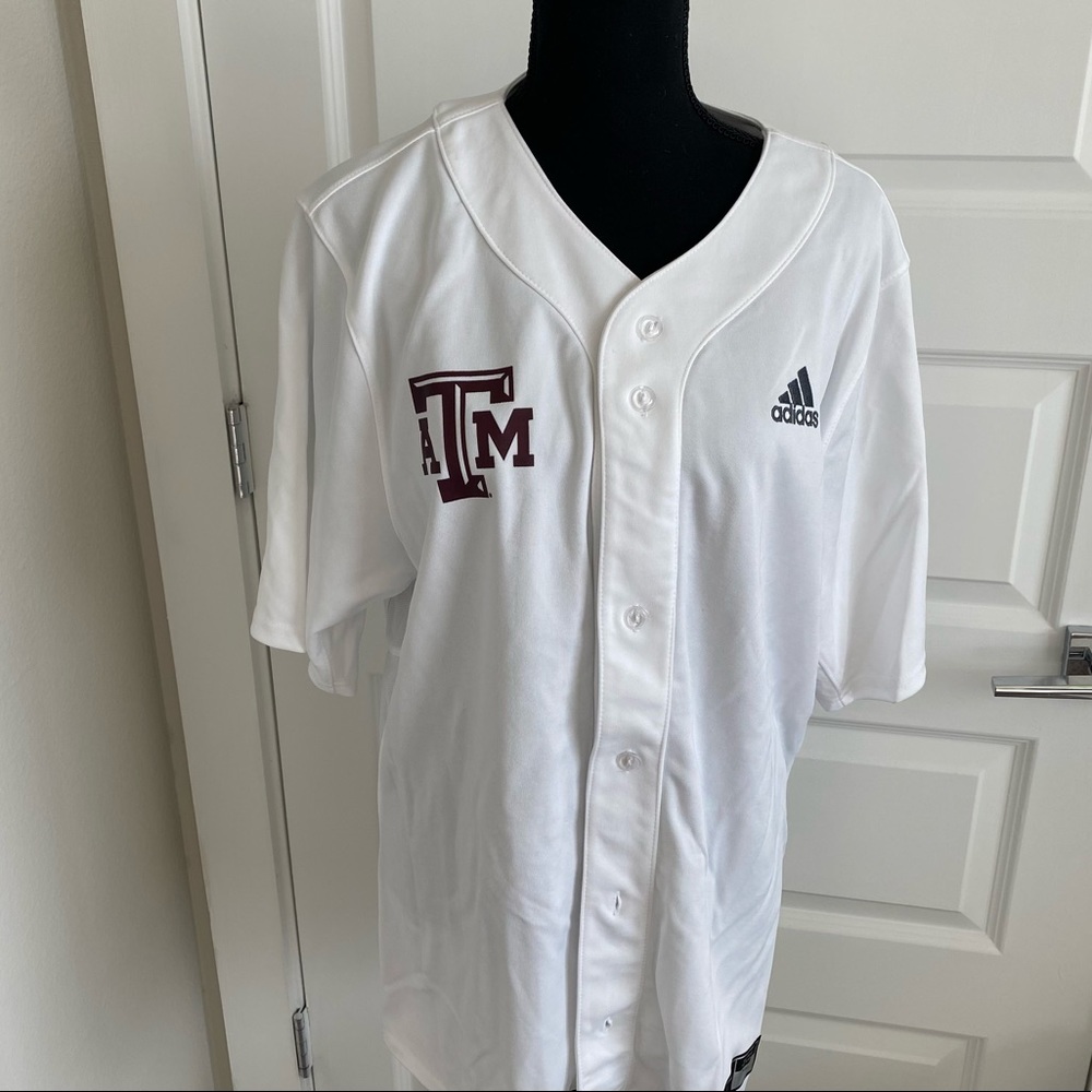 A&M Texas Baseball Jersey #12 size XL